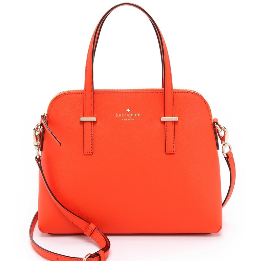 Kate Spade Orange Handbag - Never used, still with protective cover.  Perfect!